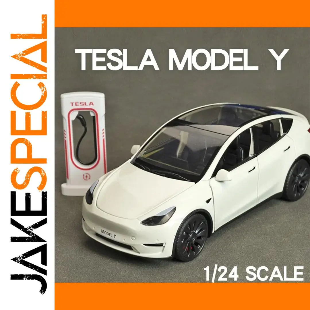 1:24 Scale Tesla Model Y Diecast Car Collection 1 1:24 Scale Tesla Model Y Diecast Car Collection
