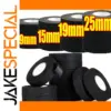 Black Polyester Electrical Insulating Tape 15m