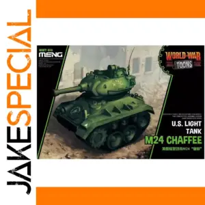 Cartoon-Style M24 Chaffee Light Tank Kit