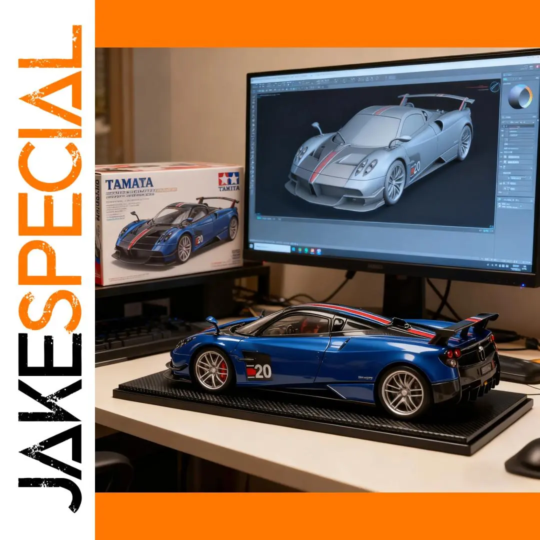 1:18 Blue Huayra BC Diecast Model with Light and Sound 1 1:18 Blue Huayra BC Diecast Model with Light and Sound