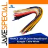 100-Piece Color-Coded Jumper Wire Set 20cm