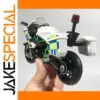 Kawasaki H2R Police Motorcycle Model 1:12 Scale
