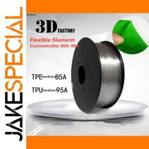 Flexible 3D Printing TPE Filament 1.75mm 0.5kg