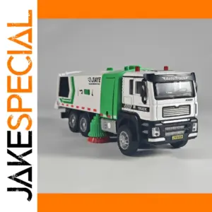 1:50 Scale Sweeper Truck Model with Lights