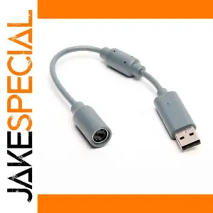 Xbox 360 USB Controller Extension Cable Adapter