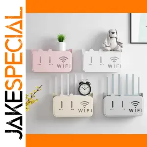 Wall-Mounted WiFi Router Storage Box