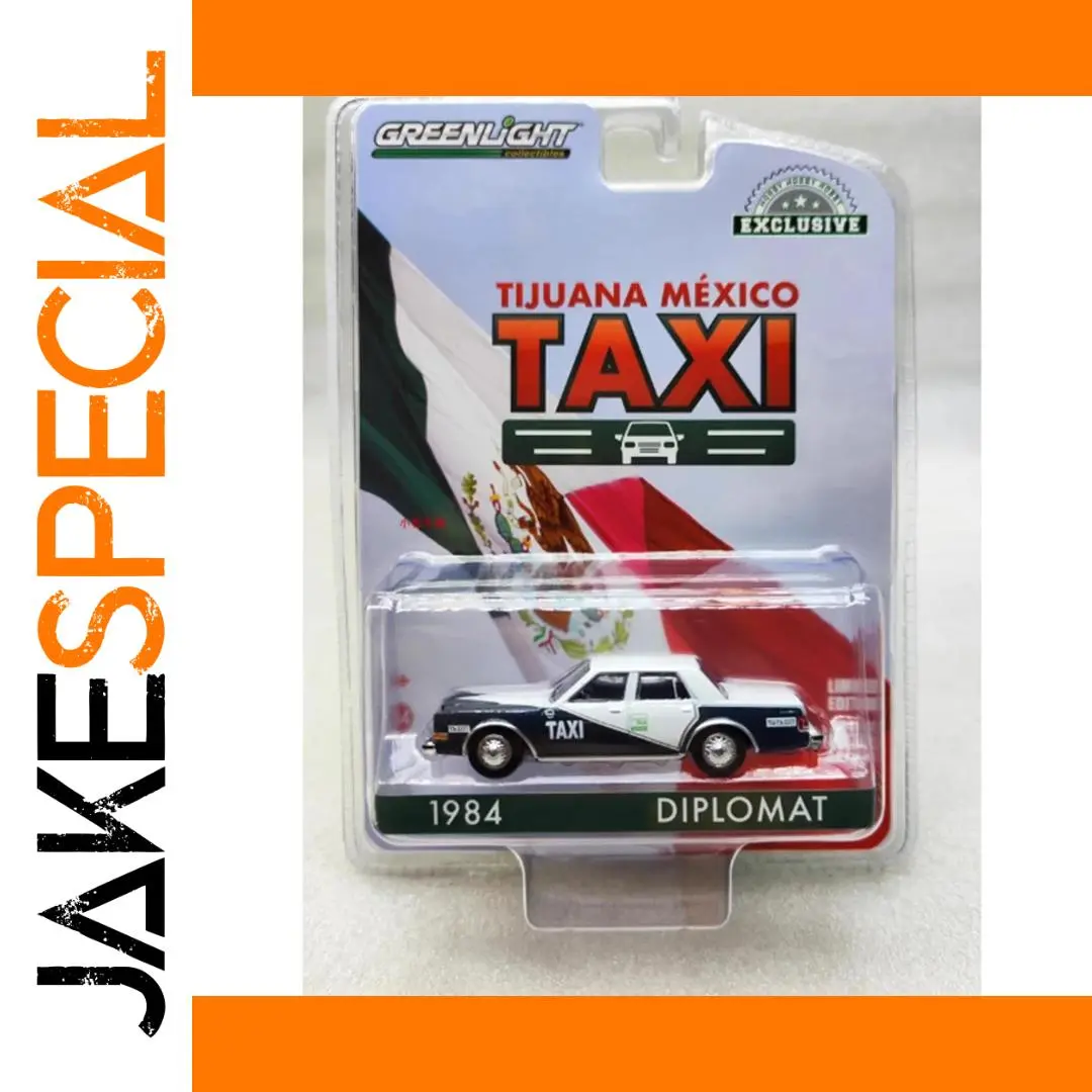 1984 Diplomat Taxi Diecast Model 1:64 Scale 1 1984 Diplomat Taxi Diecast Model 1:64 Scale
