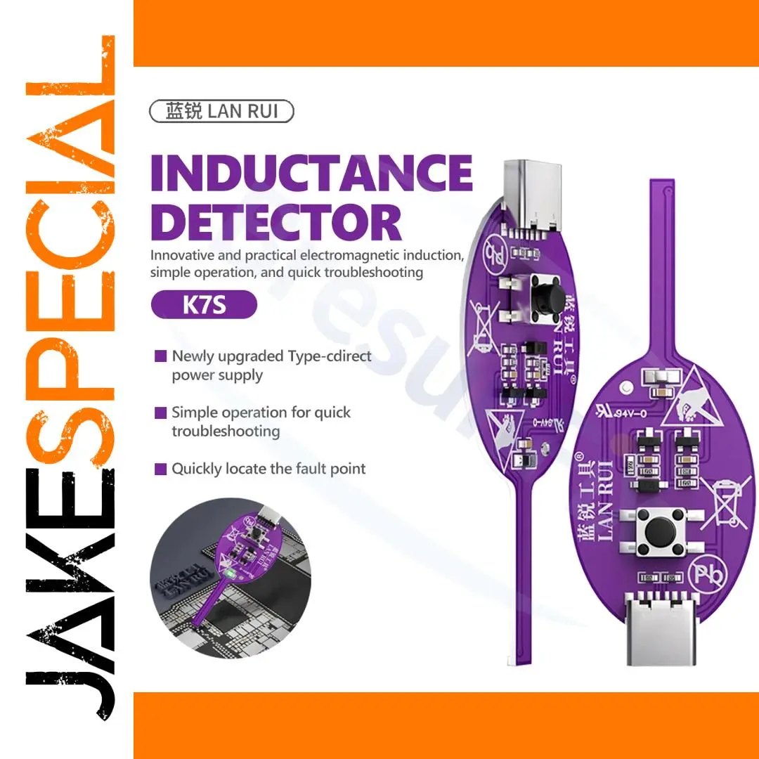 Purple LANRUI K7S Inductance Tester 1 Purple LANRUI K7S Inductance Tester