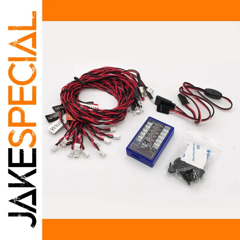 Illuminate Your RC Experience with the LED Flashing Light Kit for 1/10 & 1/8 Models 1 ae36ea422ef84f3ca5a6b5c2 product image