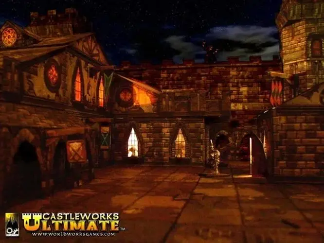 Medieval Castle Paper Model Kit 3 Medieval Castle Paper Model Kit - Image 3