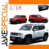Jeep Renegade 1/18 Diecast Model in Colors