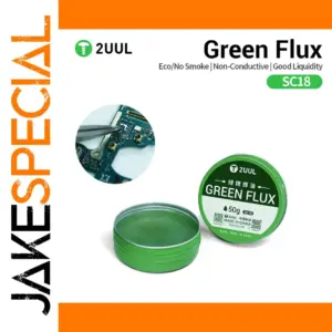 Green Flux SC18 for Precise Soldering
