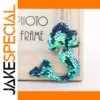 Mermaid Shimmer Sequins Keychain