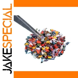 Vibrant 1:100-200 Scale Miniature Figures Set