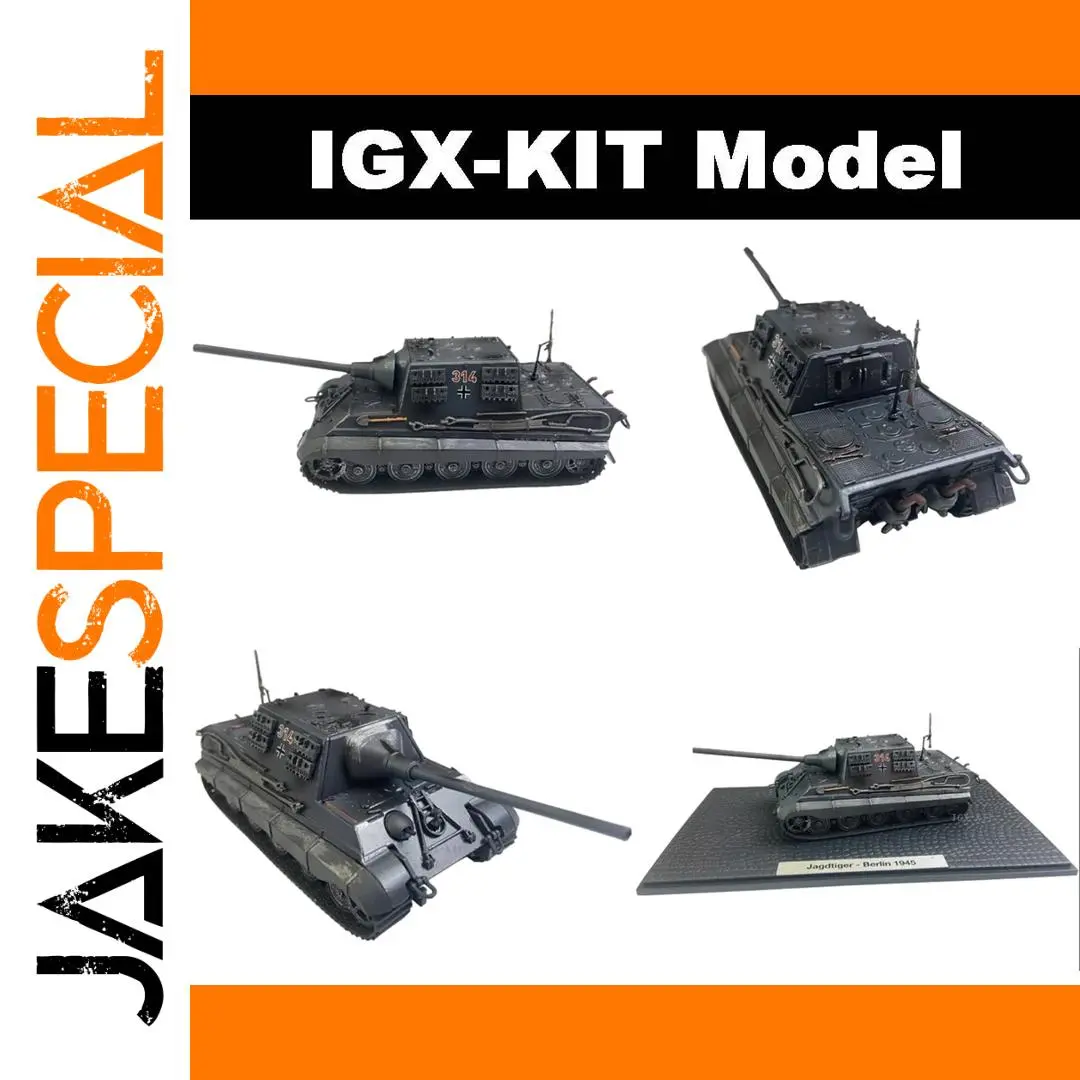 German Hunting Tiger Tank Model 1/72 Scale 1 German Hunting Tiger Tank Model 1/72 Scale