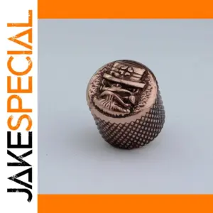 Vintage Zinc Potentiometer Knob for Guitars