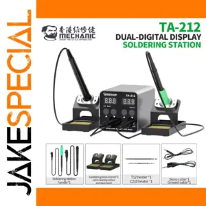 Dual-Station Digital Soldering Station 140W