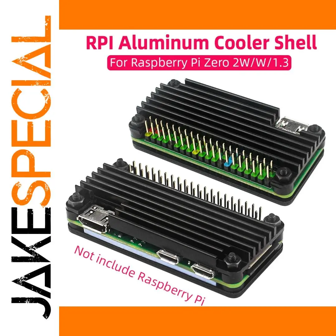 Aluminum Cooler Case for Raspberry Pi Zero 1 Aluminum Cooler Case for Raspberry Pi Zero