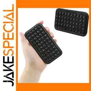 Black Mini Bluetooth Keyboard 49 Keys, 1200mAh