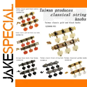 Tri-Integrated Tuning Peg for Classical Guitar