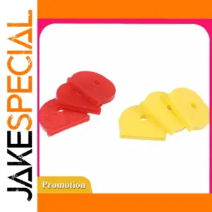 Vibrant Set of 96 Flexible PVC Key Covers