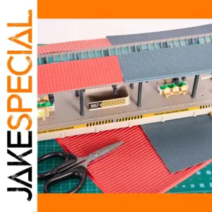 Miniature Roof Tiles for Scale Models