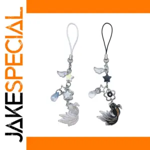 Koi Star Beaded Keychain for Women