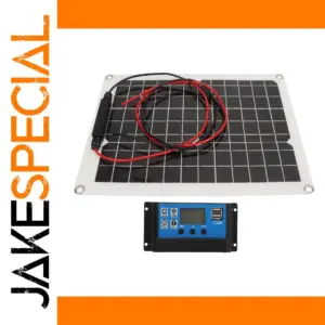 300W Outdoor Solar Panel Kit with Charge Controller