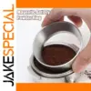 Premium Aluminum Coffee Dosing Funnel & Magnetic Ring