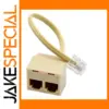 RJ11 Splitter for Multiple Phone Devices