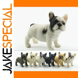 Realistic French Bulldog Miniature Model