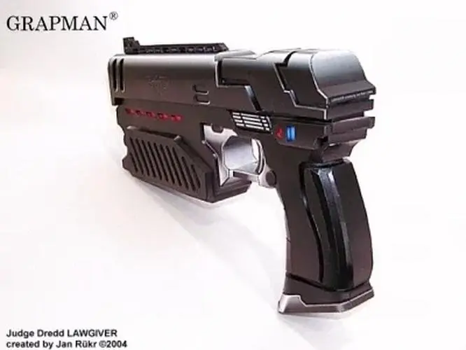 Sci-Fi Police Paper Model for Collectors 3 Sci-Fi Police Paper Model for Collectors - Image 3