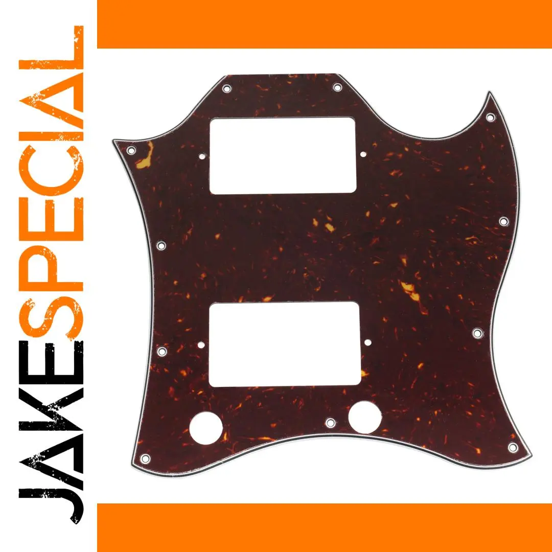 Tortoise Shell SG Pickguard for EPI Guitars 1 Tortoise Shell SG Pickguard for EPI Guitars