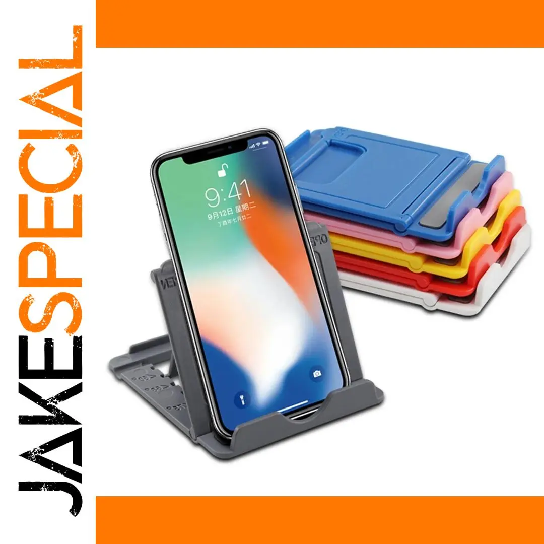 Foldable Phone and Tablet Stand in Vibrant Colors 1 Foldable Phone and Tablet Stand in Vibrant Colors
