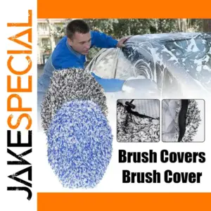 Plush Microfiber Car Wash Cover 31x18cm
