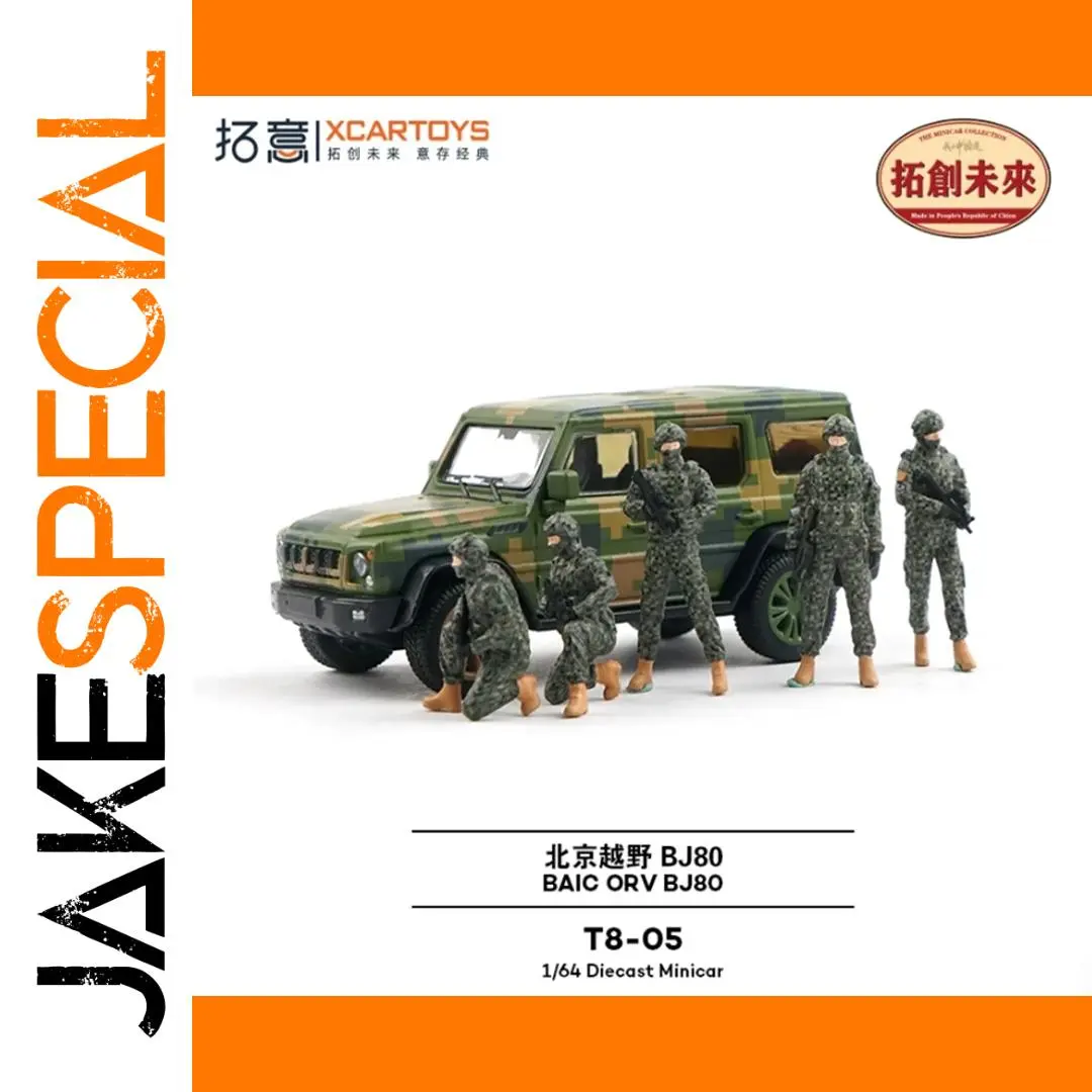 1/64 Scale Military-Style Diecast SUV Model 1 1/64 Scale Military-Style Diecast SUV Model