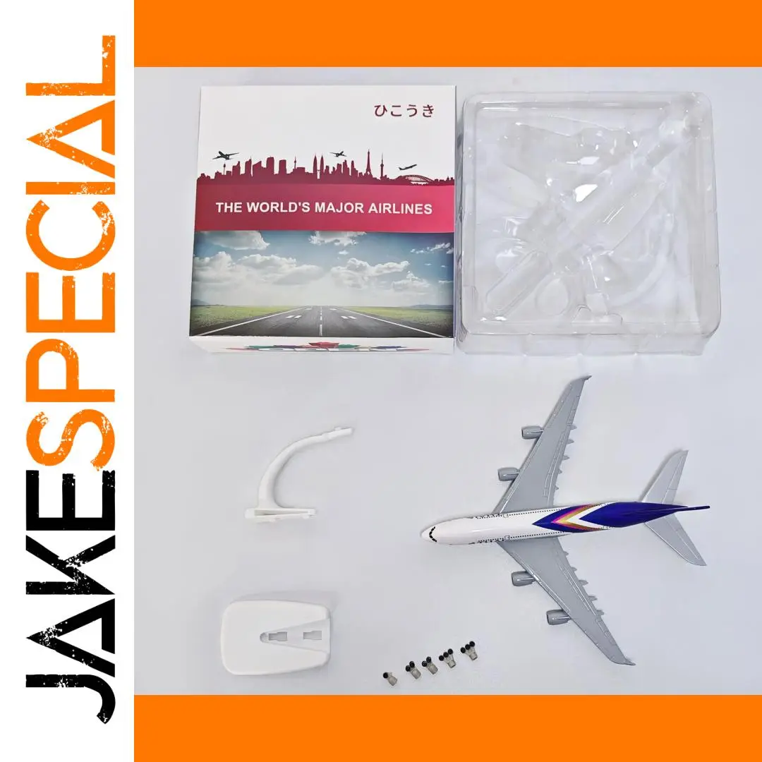 A380 Thai Airways Diecast Model, 1/300 Scale 1 A380 Thai Airways Diecast Model, 1/300 Scale