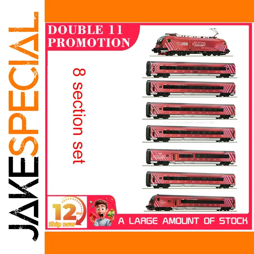 ROCO HO 1/87 RAILJET High-Speed Train Set 1 ROCO HO 1/87 RAILJET High-Speed Train Set