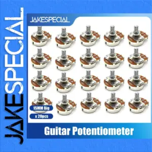Premium Guitar Potentiometer Set for Electric Bass