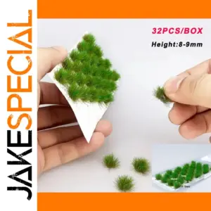 Static Grass Tufts for Model Scenery