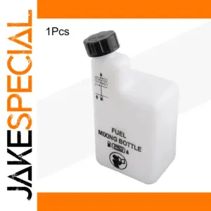 1-Liter Fuel & Oil Mixing Bottle for Garden Tools