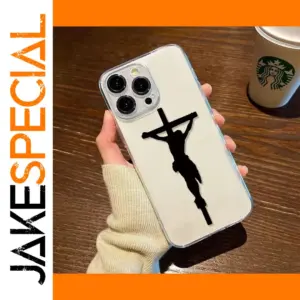 Silicone iPhone Case with Bold Graphic Design