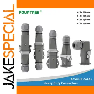 Heavy Duty Connector HDC HA Series 4-8 Cores
