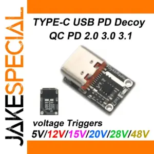 Precision Voltage Control Decoy Adapter USB-C