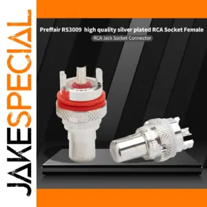 RCA Panel Mount Adapter for Audio Systems