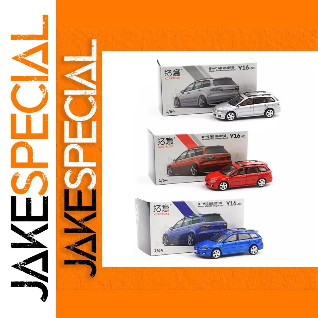 Mazda 6 Atenza Wagon 1:64 Diecast Model 1 Mazda 6 Atenza Wagon 1:64 Diecast Model