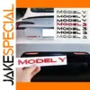 Model 3 and Model Y Trunk Badge Sticker