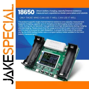 Battery Capacity Tester for Lithium-Ion Batteries