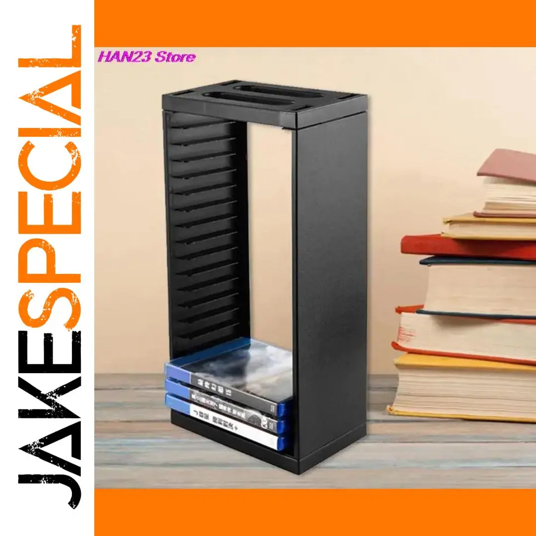 Black Gaming Disc Storage Tower for PS4 and Xbox 1 Black Gaming Disc Storage Tower for PS4 and Xbox