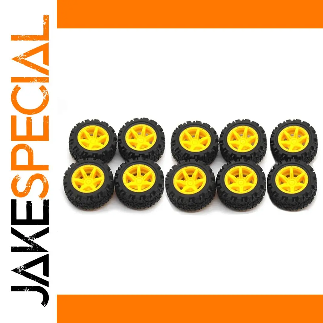Set of 10 RC Wheels for Off-Road Vehicles 1 Set of 10 RC Wheels for Off-Road Vehicles
